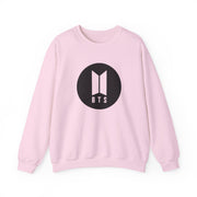 BTS logo Black - K Pop Sweatshirt 7