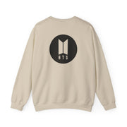 BTS logo Black - K Pop Sweatshirt 6