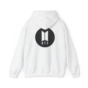 BTS logo Black - K Pop Hoodie 2