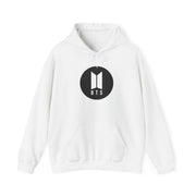 BTS logo Black - K Pop Hoodie 1