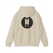 BTS logo Black - K Pop Hoodie 6