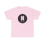 BTS logo Black - K Pop T-Shirt 7