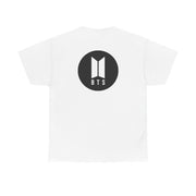 BTS logo Black - K Pop T-Shirt 3