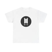 BTS logo Black - K Pop T-Shirt 2