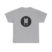 BTS logo Black - K Pop T-Shirt 10