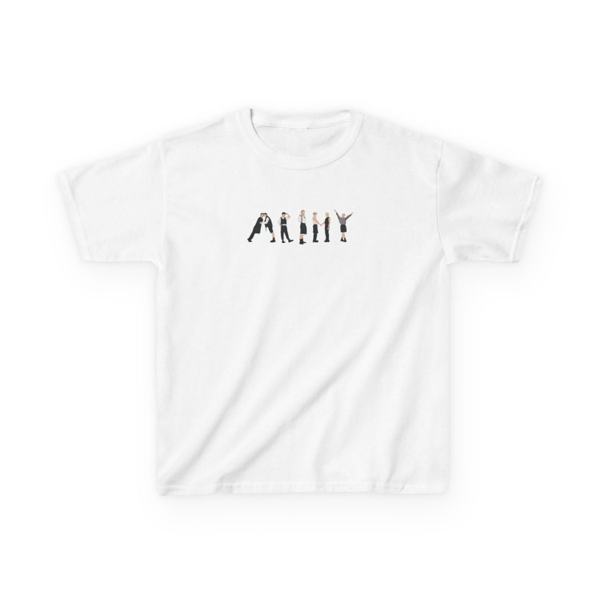 K-Pop Band Army Members Kids T-Shirt