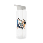 Casual K-Pop Band Band Clear Water Bottle 6