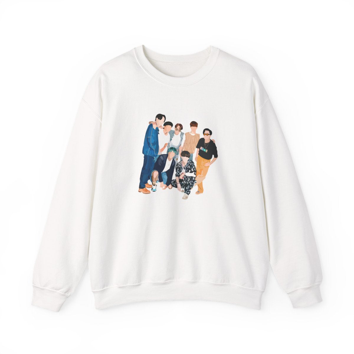 Casual K-Pop Band Band Sweatshirt