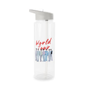 K-Pop Band Pastel Tour Clear Water Bottle 6