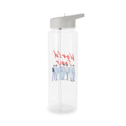 K-Pop Band Pastel Tour Clear Water Bottle 7
