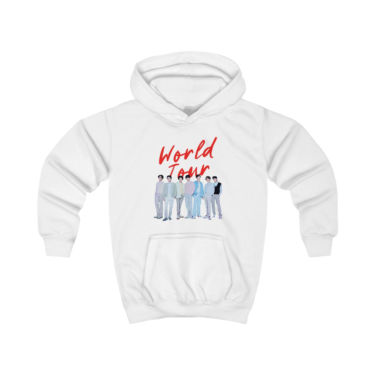 K-Pop Band Pastel Tour Kids Hoodie