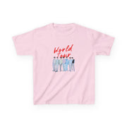 K-Pop Band Pastel Tour Kids T-Shirt 7