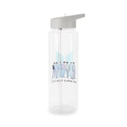 K-Pop Band Tour Pastel Blue Clear Water Bottle 7
