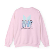 K-Pop Band Tour Pastel Blue Sweatshirt 8