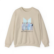 K-Pop Band Tour Pastel Blue Sweatshirt 5