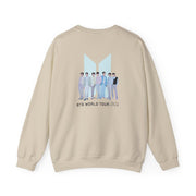 K-Pop Band Tour Pastel Blue Sweatshirt 6
