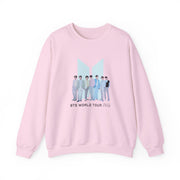 K-Pop Band Tour Pastel Blue Sweatshirt 7