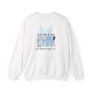 K-Pop Band Tour Pastel Blue Sweatshirt 2