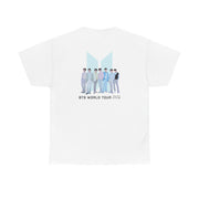 K-Pop Band Tour Pastel Blue T-Shirt 2