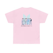 K-Pop Band Tour Pastel Blue T-Shirt 8