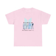 K-Pop Band Tour Pastel Blue T-Shirt 7