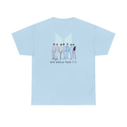 K-Pop Band Tour Pastel Blue T-Shirt 10
