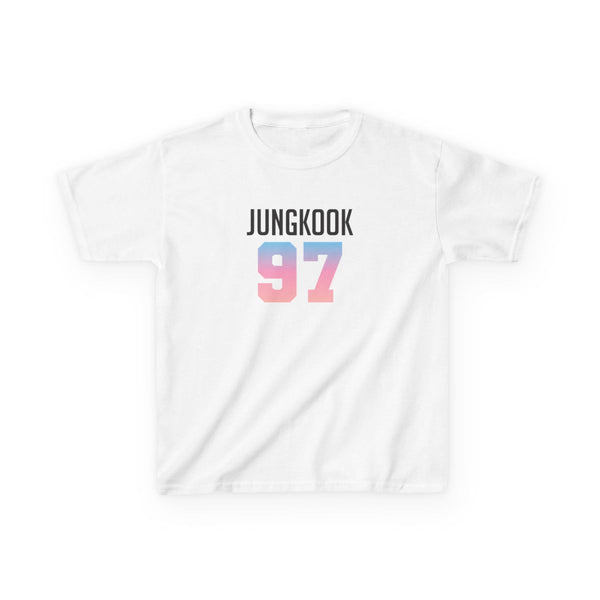 Jungkook 97 Kids T-Shirt White Front