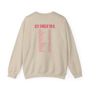 K-Pop Band World Tour List 2026 Sweatshirt 8