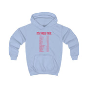 K-Pop Band World Tour List 2026 Kids Hoodie 7