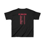 K-Pop Band World Tour List 2026 Kids T-Shirt 6