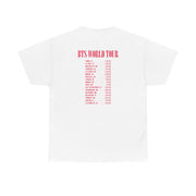 K-Pop Band World Tour List 2026 T-Shirt 2