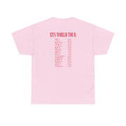 K-Pop Band World Tour List 2026 T-Shirt 10