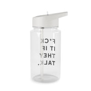 If They Talk Clear Water Bottle 2