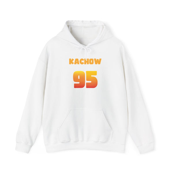 Kachow 95 - Cars Hoodie White Front