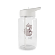 Tabby Cat - Cats Clear Water Bottle 2