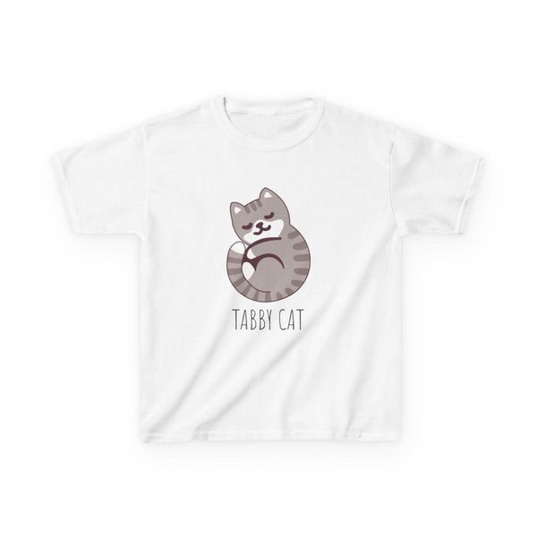 Tabby Cat - Cats Kids T-Shirt White Front