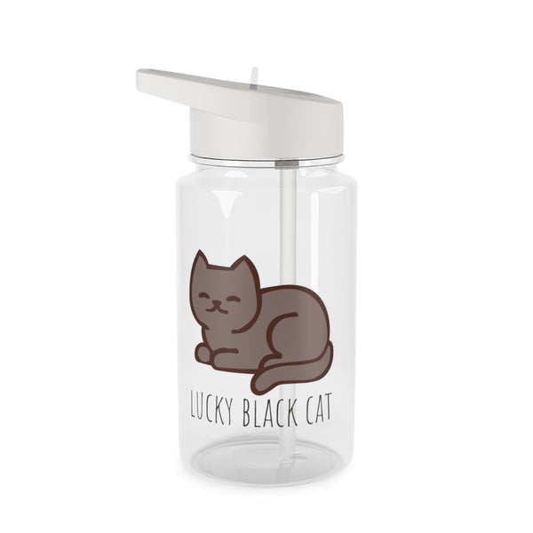 Lucky Black Cat - Cats Clear Water Bottle