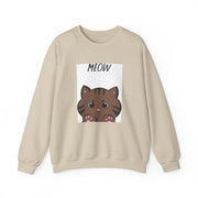 Meow Purple - Cats Sweatshirt 5