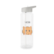 Ginger Cat - Cats Clear Water Bottle 7