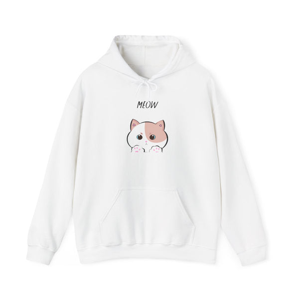 Pale Cat - Cats Hoodie White Front