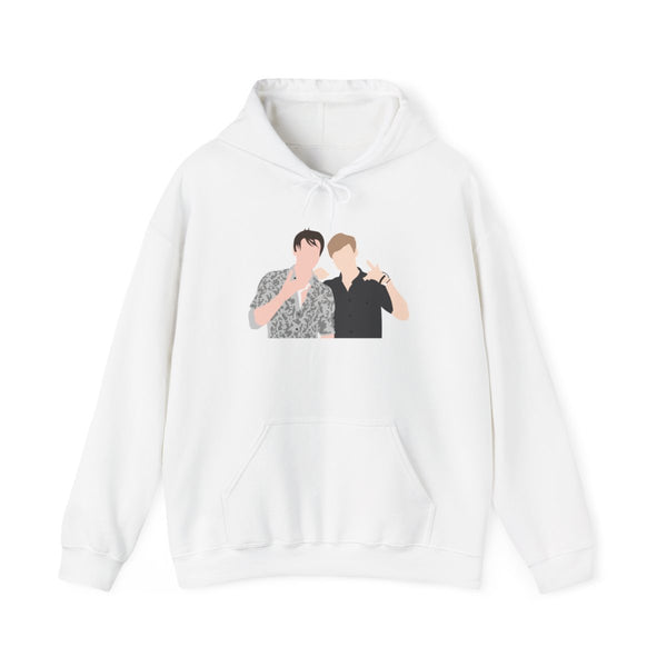 Pose - S & C Hoodie White Front