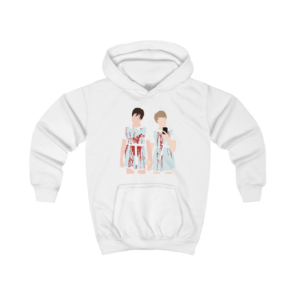 Halloween - S & C Kids Hoodie White Front