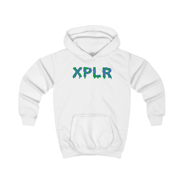 XPLR - S & C Kids Hoodie White Front