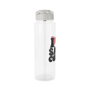I Love S & C Clear Water Bottle 8