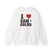 I Love S & C Sweatshirt 2