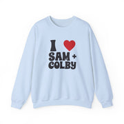 I Love S & C Sweatshirt 9