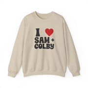I Love S & C Sweatshirt 5