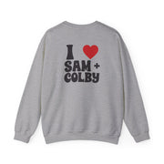 I Love S & C Sweatshirt 4