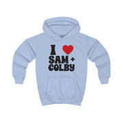 I Love S & C Kids Hoodie 5