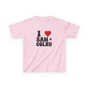 I Love S & C Kids T-Shirt 7
